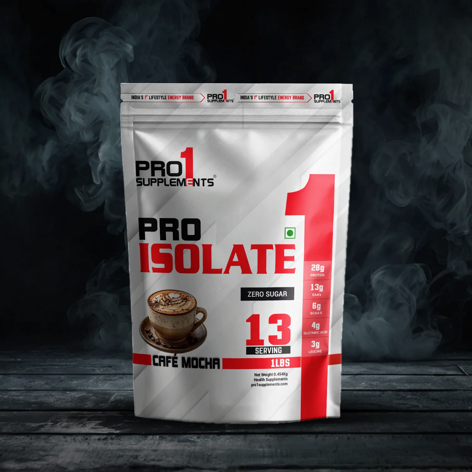 Pro1 Isolate – Café Mochaa is a premium whey protein supplement formulated for athletes, gym-goers, and fitness enthusiasts who demand high protein purity with great taste.