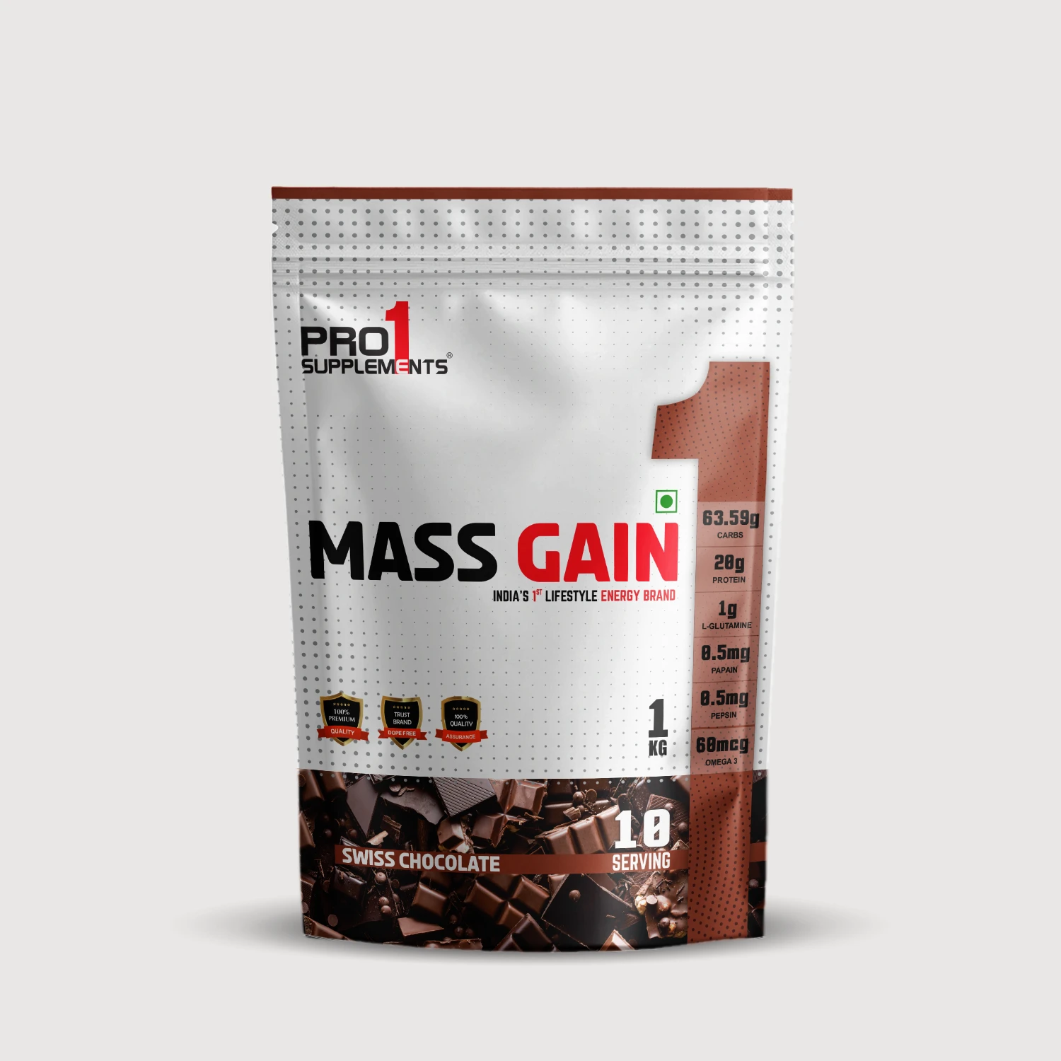 Mass Gain – Chocolate 1lbs