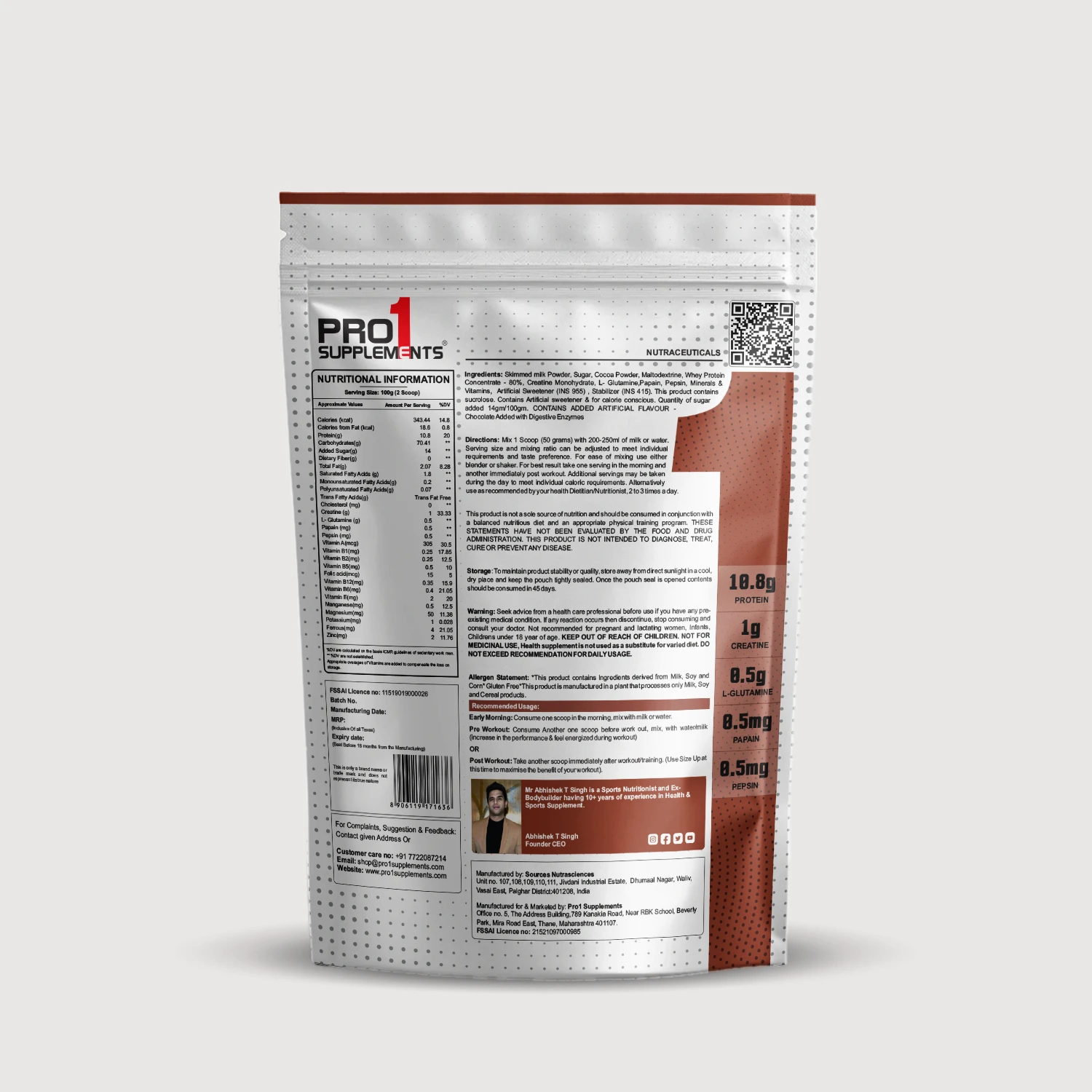 Size Up – Chocolate 1lbs - Image 2